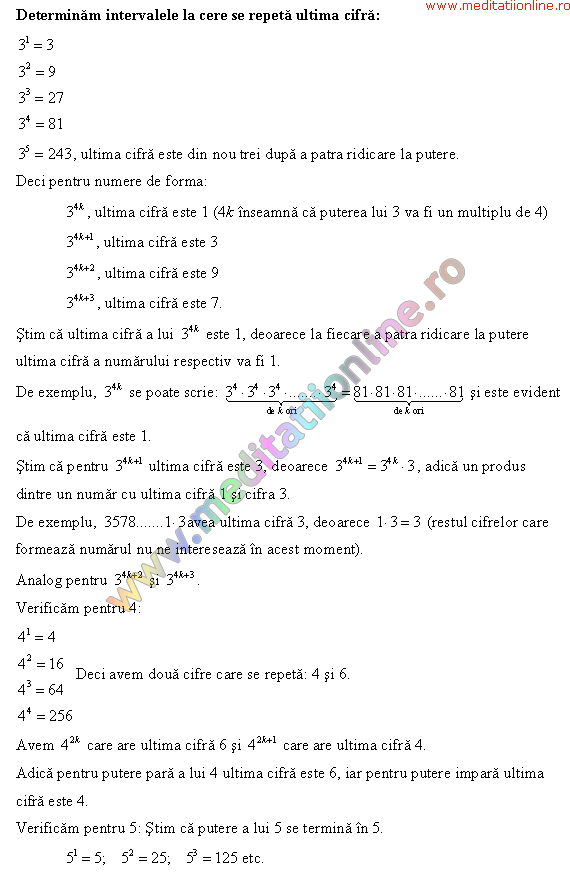 Teste Nationale Matematica-Operatii In Multimi De Numere Rezolvat